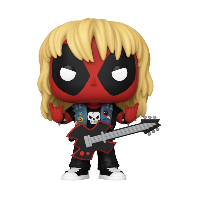 Marvel Pop Deadpool Metal Band